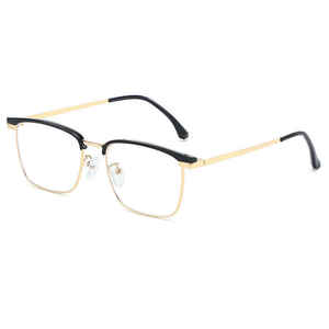 Gafas de Metal con Montura Completa 54-18-145, Protección Contra Luz Azul, Ligeras, Unisex, Lentes de Resina con Índice 1.56, Origen Taizhou - Product Image 3