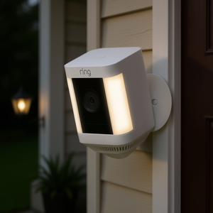 Cámara de Vigilancia Ring Spotlight Cam Plus, Blanca, 1080p, Wi-Fi, con Linterna LED Integrada, Cámara de Seguridad para Exteriores - Product Image 2