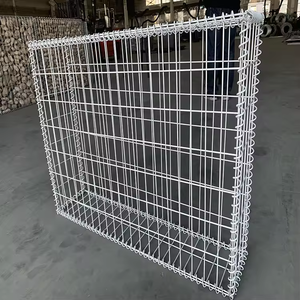<strong>Steel</strong> <strong>Gabion</strong> Wire Basket &amp; Welded Mesh Retaining Wall Cage-Galvanized Stone <strong>Gabion</strong> Box Fence - Product Image 1