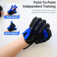 Équipement d'entraînement intelligent pour les doigts, RobotHand, fonction de flexion et d'extension, gant de massage à cinq doigts, alimenté par USB