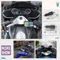 XXUN support central de téléphone portable moto Version améliorée support de Navigation GPS pour BMW K1600 GT GTL R1200 RE RT