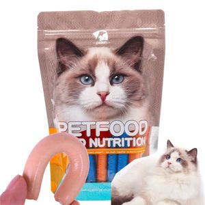 Salsiccia per Animali Domestici Peien ad Alto Valore Nutrizionale in Confezione di Plastica Disponibile all'Ingrosso 20 Pezzi per Sacchetto Snack per Cani e Gatti - Product Image 1