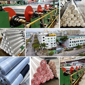 Rouleau de revêtement de sol en vinyle PVC en tissu synthétique de couleurs personnalisées par le fabricant pour canapé, meubles, sacs à bagages - Product Image 2