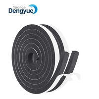 Joint d'étanchéité adhésif en mousse noire EPDM pour carrosserie de voiture, bande de protection en néoprène, joint en caoutchouc pour machine/fenêtre