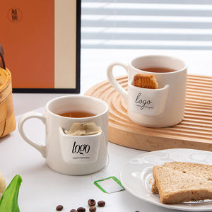 Großhandel Maßgefertigte Handgefertigte Künstlerische Trinkgefäße Handbemalte Tee-Kaffeetasse Keramik Kaffeetasse Becher - Product Image 5