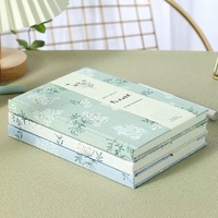 Cuaderno de Regalo Magnético de Cuero con Encuadernación Térmica A5 de 200 Páginas con 40 Hojas de Papel de Relleno con Impresión UV