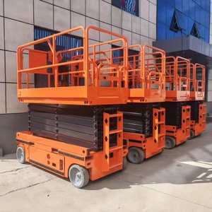 6M Electric Towable <strong>Lift</strong> Table <strong>Man</strong> Lifter Scissor <strong>Lift</strong> Mobile <strong>Manual</strong> Hydraulic Aerial <strong>Lift</strong> Platform - Product Image 4