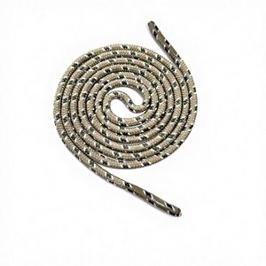 Transparent Dipped Rubber 100% Polyester <b>Braided</b> 5mm Diameter Drawcord Hat Waist Rope <b>Accessories</b> for Clothing Factory Direct - Product Image 2