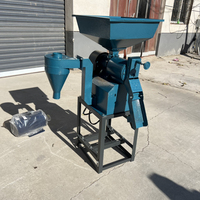 Moulin industriel portable électrique diesel 5-en-1 pour maïs et riz, idéal pour la ligne de production de riz en Chine