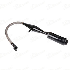 Silenciador de tubo de escape con manguera suave para motocicleta, Motor de Gas motorizado de 80cc - Product Image 4