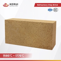 Briques réfractaires en kaolin pour fours à haute température, briques réfractaires, briques ignifuges provenant d'un fournisseur certifié