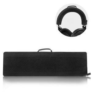 Protecteur de bandeau en tricot compatible avec la taille <span class=keywords><strong>Marshall</strong></span> 75mm * 255mm casque bandeau de remplacement couverture tête en tissu flexible - Product Image 2