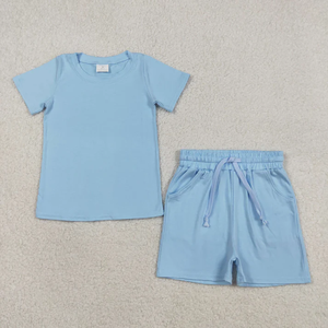 Nouvelle Collection Été : Ensembles Décontractés 2 Pièces pour Bébés Garçons – T-shirts à Manches Courtes et Shorts à Taille Élastique avec Cordon de Serrage - Product Image 6