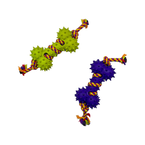 ハードと咬傷に強いチュー犬のおもちゃインタラクティブゴムロープペットおもちゃ - Product Image 3