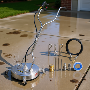 Nettoyeur haute pression Vevor Surface Cleaner 23 pouces en acier inoxydable haute pression pour allées et trottoirs - Product Image 2