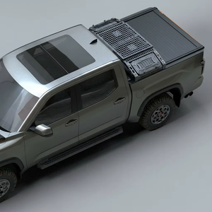Cubierta de Aluminio Impermeable para Caja de Camioneta, Compatible con Tacoma SR5, <span class=keywords><strong>TRD</strong></span> Sport, <span class=keywords><strong>TRD</strong></span> Off-Road, Limited, <span class=keywords><strong>TRD</strong></span> <span class=keywords><strong>Pro</strong></span>, Trailhunter, <span class=keywords><strong>TRD</strong></span> PreRunner - Product Image 1