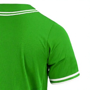 Maillot de baseball vert pour homme, manches courtes, boutonné, couleur unie, anti-humidité, respirant, en polyester, vêtement de sport, coupe classique - Product Image 4