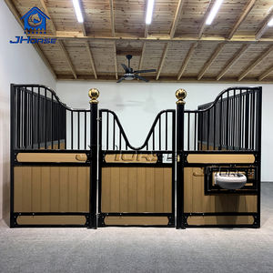 3d Ontwerp Fabriek Directe Verkoop Europese Stijl Stabiele Bamboe Houten Vulling Stallen Paardenstal Te Koop - Product Image 2