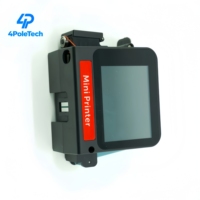 Impresora de Inyección de Tinta Portátil Mini de la Mejor Calidad, 12.7mm, Multilingüe, Impresora de Codificación de Lotes, Impresora de Fecha, Máquina de Impresión de Logotipos