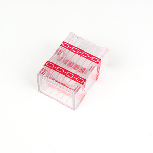 Boîte au trésor transparente 7,5x5,3x3,5 cm, accessoire magique, jouet éducatif - Product Image 2