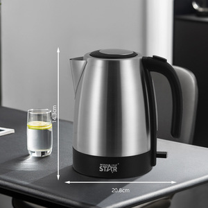 กาต้มน้ำไฟฟ้า Winning Star ขนาด 1.8 ลิตร สแตนเลส สำหรับชงชาและกาแฟ - Product Image 3