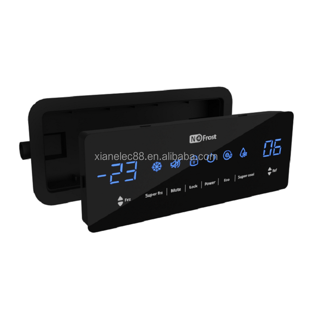 Wholesale Refrigerator Tempered Glass Panel Digital Touch Control Switch Vertical Type-B 3 Wire Tjr Combination Display for Lg