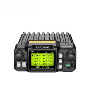 Zastone mp380 xe Walkie Talkie multiband xe hai cách phát thanh 25 Wát vô tuyến di động mini đài phát thanh xe nhỏ Xe liên lạc - Product Image 1