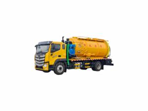 FOTON 4x2 <b>Sludge</b> Removal Truck 15CBM Euro 3/Euro 5 LHD & RHD Optional Dual High Pressure Jet & Vacuum Suction Sanitation Truck - Product Image 1