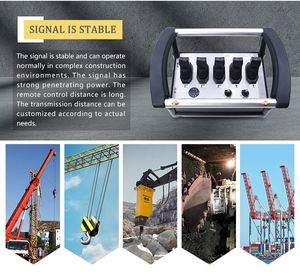 Tốt bán phổ Crane điều khiển từ xa thiết bị chuyển mạch IP65 không thấm nước dài khoảng cách - Product Image 5