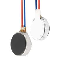 Moteur vibrant micro-plateau plat de type pièce de monnaie 3V 1234 pour téléphone portable certifié CE/RoHS 12000 tr/min
