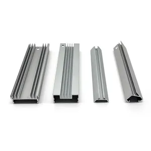 定制6063 T5铝合金挤压铝型材发光二极管通道