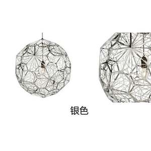 Lustre Mural Intelligent en Plastique et Aluminium, Forme Diamant, pour Restaurant, Café, Salon, Chambre, Écologique, Contrôlable par Application Mobile - Product Image 2