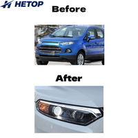 Phares HETOP Ecosport 2013-2016, lampes avant, mise à niveau, phares LED pour voiture, feux de jour DRL, accessoires de tuning pour Ford