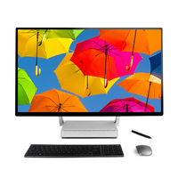 HUILAN Factory Wholesale 27 Inch 4K All-in-one Desktop PC Intel Core I7 16GB DDR4 512GB SSD GTX 1060 Touchscreen Win 10/11