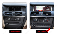 Estéreo para Auto MEKEDE Android 13 8+128G ID8 para BMW X4 F26 X3 F25 2011-2017 Cic Nbt con Control por Voz, Video, Audio, GPS y Car-play