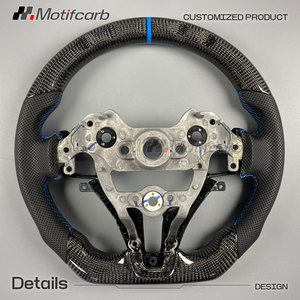Volante Personalizado de Fibra de Carbono Real para Hyundai Elantra N I20N I30N N-line 2018-2026, Accesorios Interiores Mejorados - Product Image 5