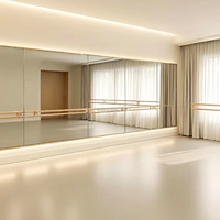 Kommerzieller PVC-Tanzstudio-Sportboden Kunststoffboden Verschleißfester Vinyl-Rollenboden für Ballett Turnhalle Fitness Tanzhalle