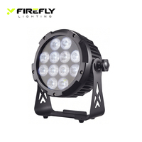 Projecteur LED sur batterie Par Can 12x18W RGBAW+UV DMX512 IP65 pour les mariages et les entreprises de location d'événements