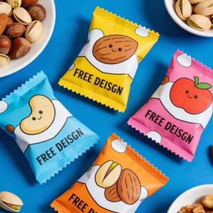 High Quality Back Seal <b>Bags</b> Aluminum Foil Smell Proof for Chocolate Candy Snack Mylar <b>Bags</b> Food Grade - Product Image 4