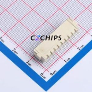 BX-HA2.54-9PWT Wire-to-Board Pin Header SMD,P=2.5mm,Horizontal Mount Connector 1x9P 2.5mm Horizontal Mount XHB - Product Image 2