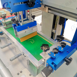 Haotian Screen Printer S-1525P4N 6 Station Fully Automatic Flat Surface Monochrome Plastic Label <b>Printing</b> <b>Machine</b> - Product Image 3