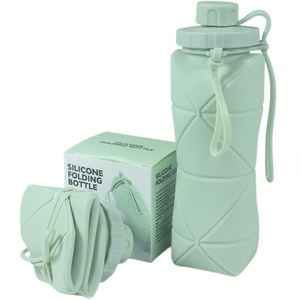 Bouteille d'eau pliable en silicone pour le sport, les voyages et le camping, sans BPA - Product Image 1