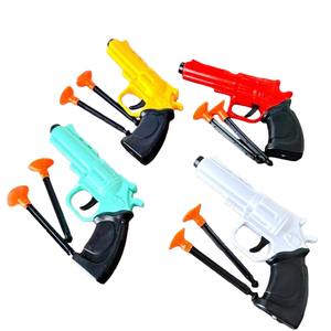 Pistola a ventosa all'ingrosso economica, giocattoli per bambini, pistola a ventosa in plastica colorata, modellini giocattolo per ragazzi, giocattolo per bambini, ventosa in plastica - Product Image 1
