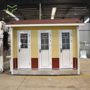 Pompe à eau Magic House, toilettes publiques préfabriquées à nettoyage automatique, utilisées pour la vente sur les chantiers de construction - Product Image 4