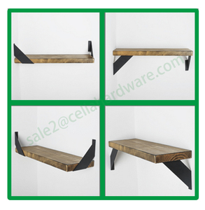 Elia Hardware in metallo mensola angolare a parete staffa triangolo mensola staffa per il legno - Product Image 5