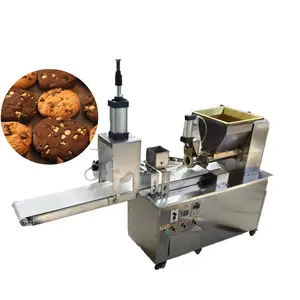 Full Automatic Small Scale Industrial Sesame Cookie Manufacturing Machinery Biscuit Making Machine To Make Dog Shape Biscuit