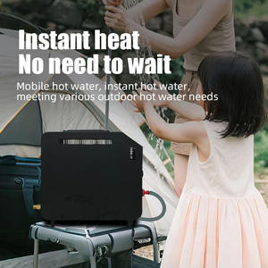 Chauffe-eau instantané au gaz portable <span class=keywords><strong>3L</strong></span> avec poignée de transport facile pour le camping en plein air et la douche de camping-car - Product Image 5