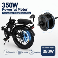 Vélo électrique pliable 36V 350W 20 pouces, vélo électrique pliable, vélo électrique tout-terrain, vélo électrique pour trajets quotidiens