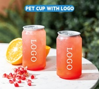 Bouteille PET de 330 ml de haute qualité avec impression sérigraphique, opercule à anneau, conception à ouverture facile pour boissons, jus, lait, thé