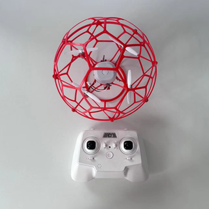 Drone à balle Edison 200MM avec auto-stabilité Drone de <span class=keywords><strong>football</strong></span> léger pour débutant Quadcopter sphérique spécialisé pour les compétitions - Product Image 1